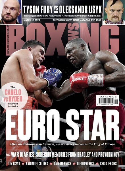 Boxing News – March 16 2023 Cover