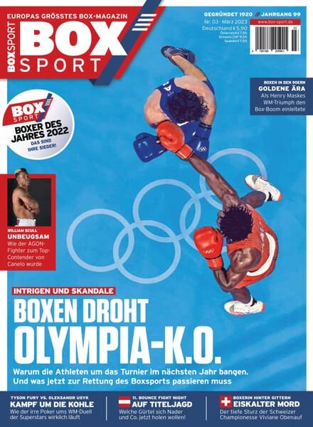 BoxSport – Mai 2023 Cover