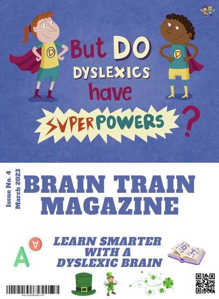 Brain Train Magazine – March 2023 Cover