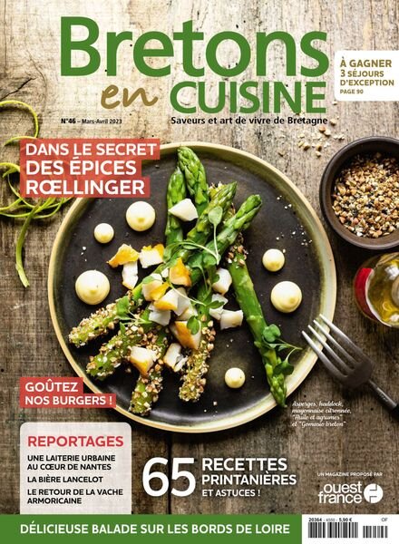 Bretons en Cuisine – Mars-Avril 2023 Cover