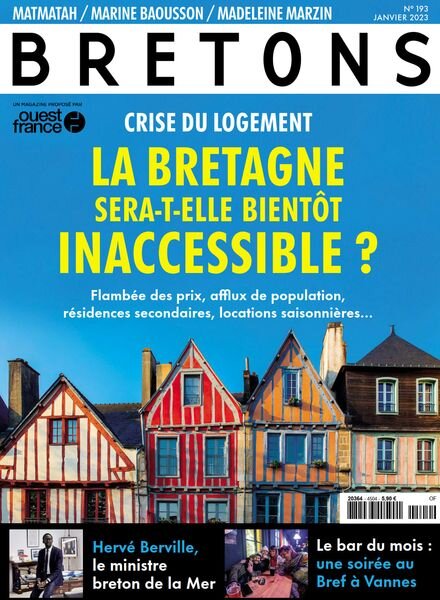 Bretons – Janvier 2023 Cover