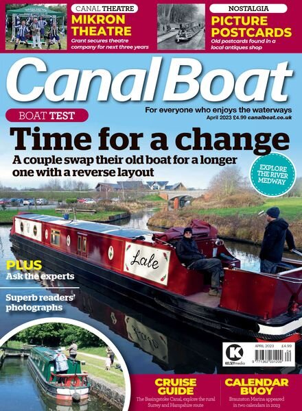 Canal Boat – April 2023 Cover