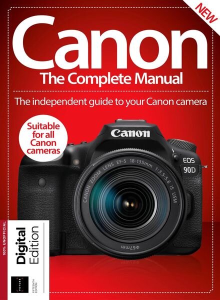 Canon The Complete Manual – 15th Edition – March 2023 Cover