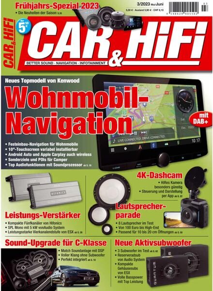 Car & Hifi – Mai 2023 Cover