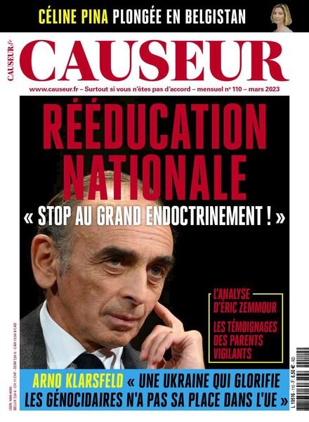 Causeur – 01 mars 2023 Cover