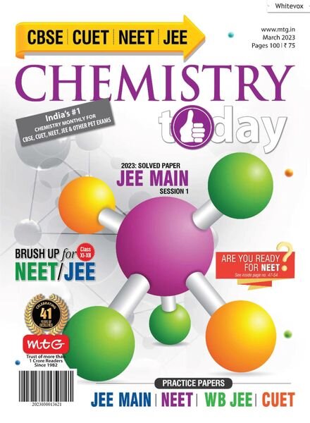 Chemistry Today – March 2023 Cover