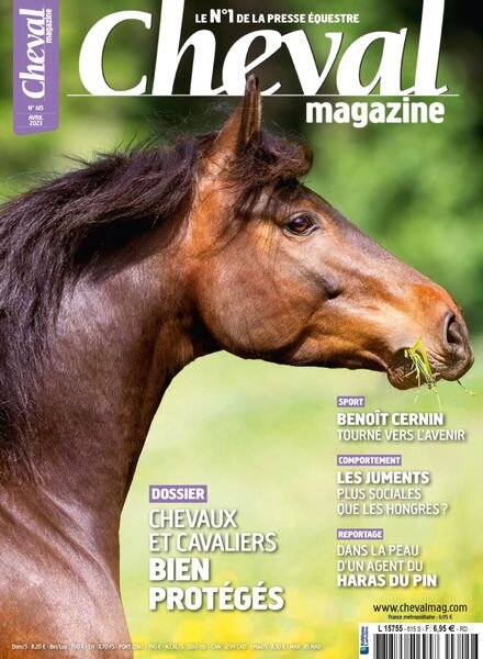 Cheval Magazine – Avril 2023 Cover