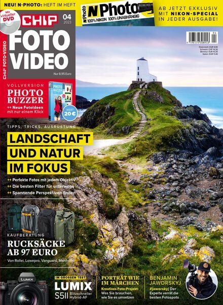 Chip Foto Video Germany – April 2023 Cover