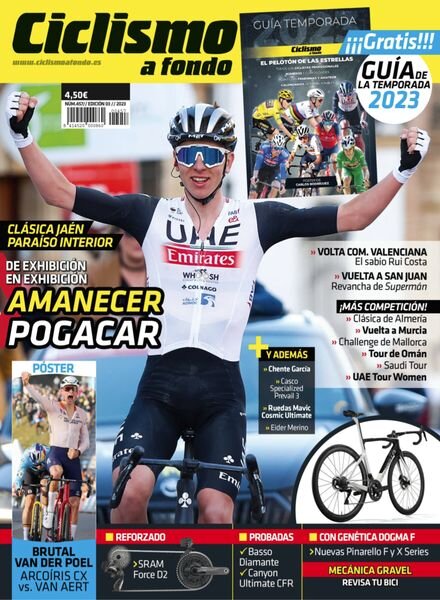 Ciclismo a Fondo – marzo 2023 Cover