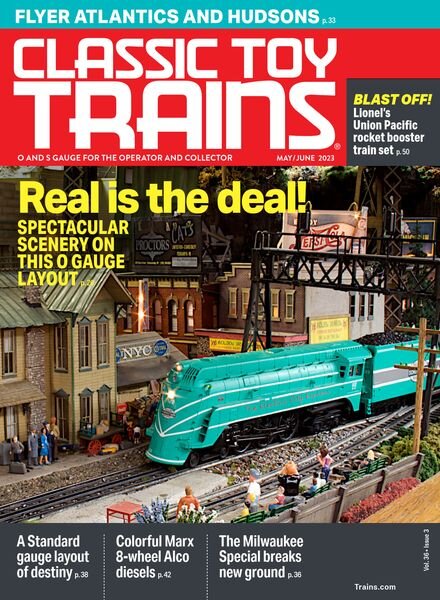 Classic Toy Trains – May-June 2023 Cover