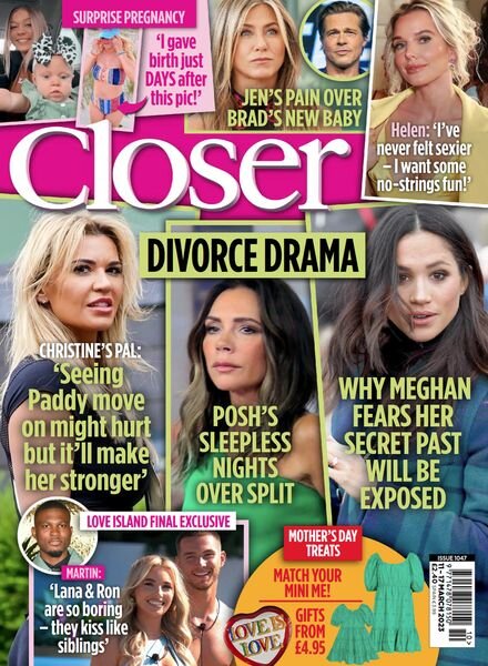 Closer UK – 15 March 2023 Cover