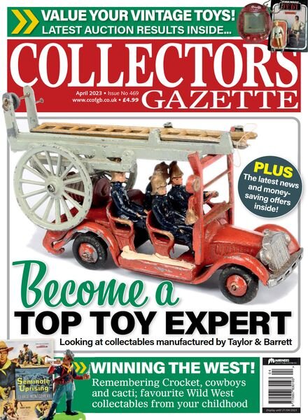 Collectors Gazette – Issue 469 – April 2023 Cover