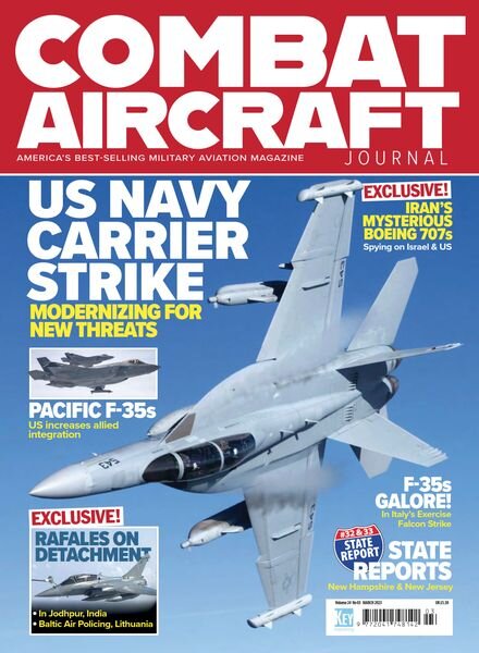 Combat Aircraft – March 2023 Cover