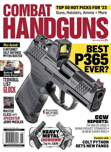 Combat Handguns – May 2023 Cover