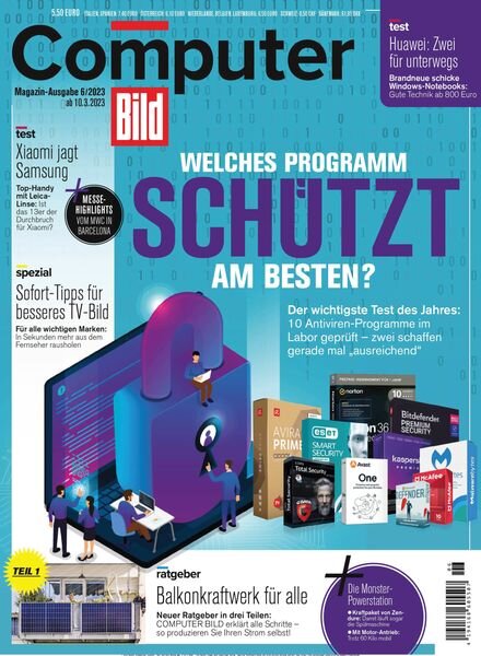 Computer Bild Germany – 10 Marz 2023 Cover