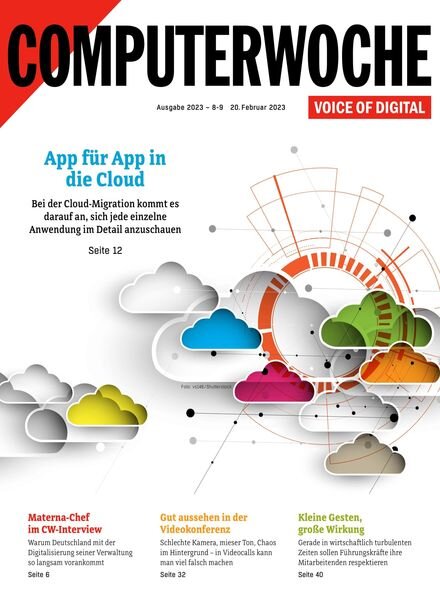 Computerwoche – 20 Februar 2023 Cover