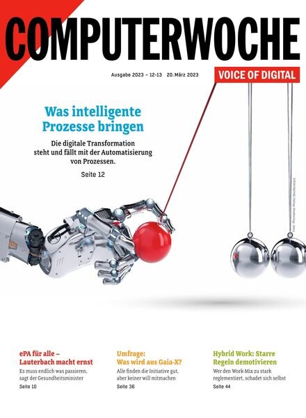 Computerwoche – 20 Marz 2023 Cover