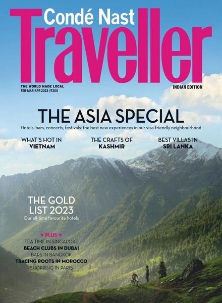Conde Nast Traveller India – February-March 2023 Cover
