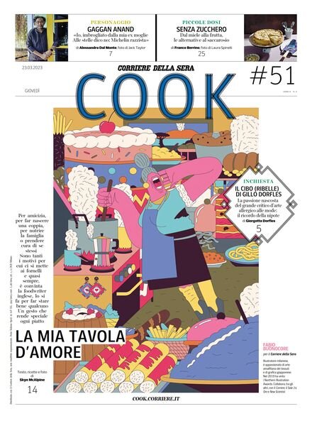 Corriere della Sera Cook – 23 Marzo 2023 Cover