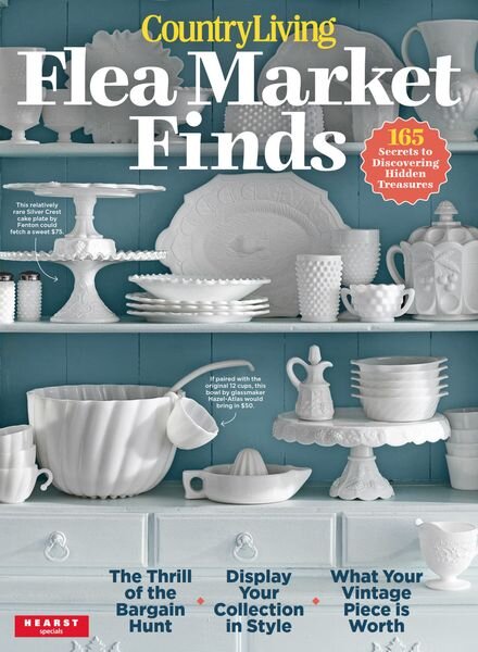 Country Living Flea Market Finds – March 2023 Cover