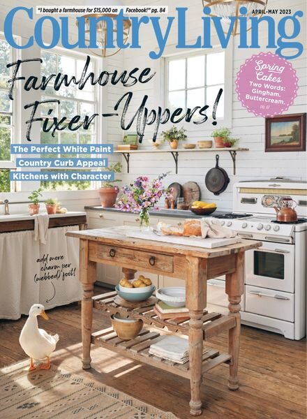 Country Living USA – April 2023 Cover