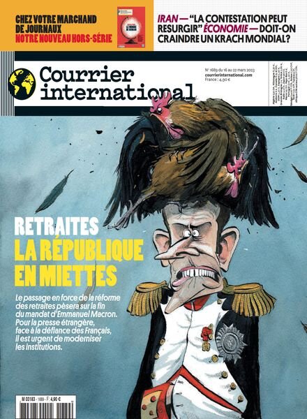 Courrier International – 16 Mars 2023 Cover