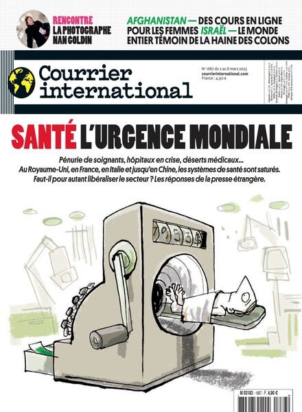 Courrier International – 2 Mars 2023 Cover