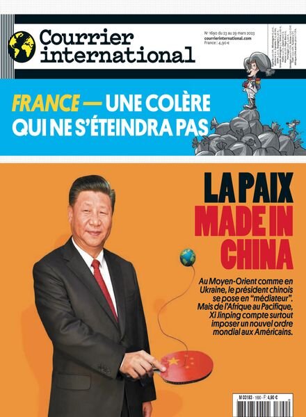 Courrier International – 23 Mars 2023 Cover