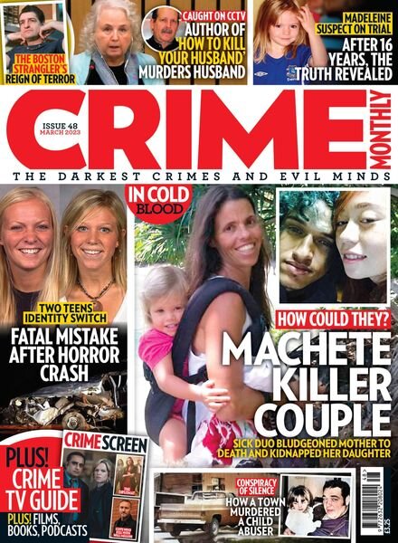Crime Monthly – March 2023 Cover