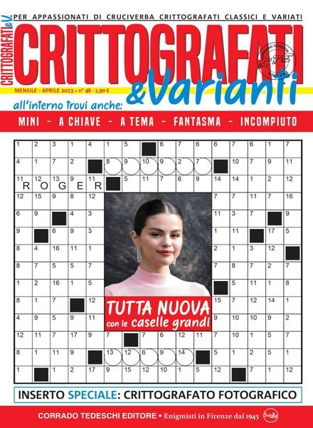 Crittografati & Varianti – aprile 2023 Cover