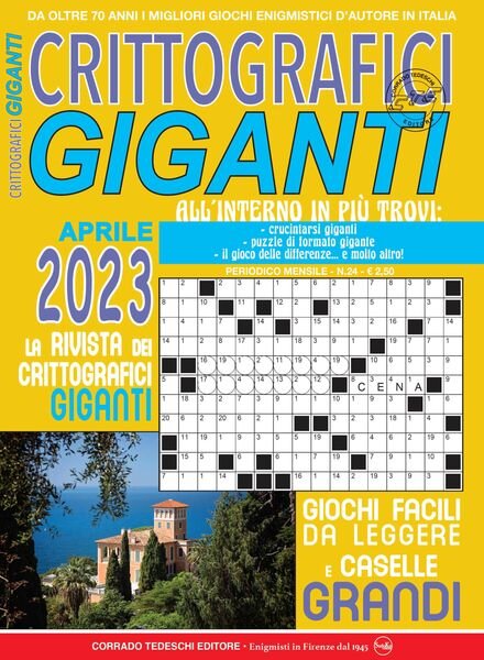 Crittografici Giganti – aprile 2023 Cover