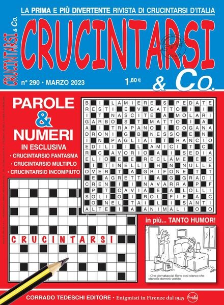 Crucintarsi & Co – marzo 2023 Cover