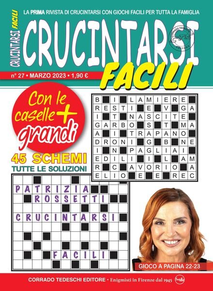Crucintarsi Facili – febbraio 2023 Cover