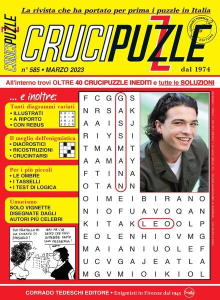 Crucipuzzle – febbraio 2023 Cover