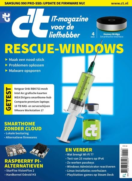 c’t Magazine Netherlands – april 2023 Cover