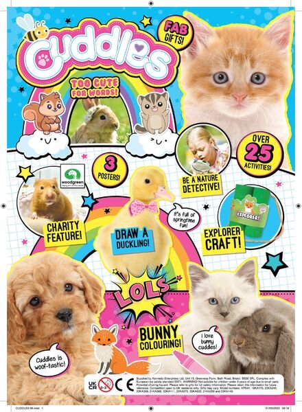 Cuddles – March 2023 Cover