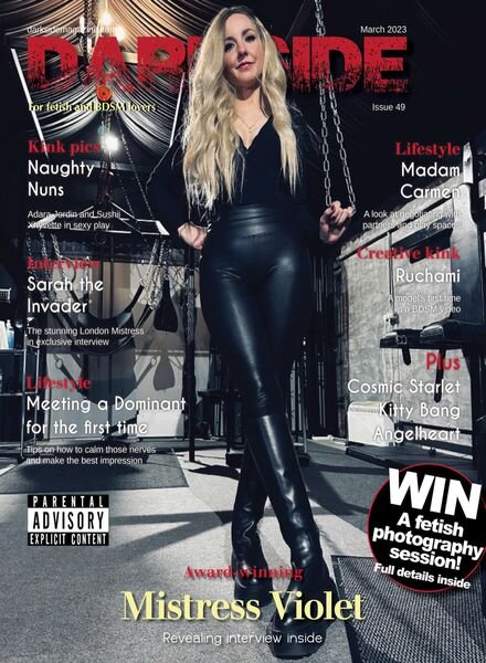 Darkside Magazine – Issue 49 March 2023 Cover