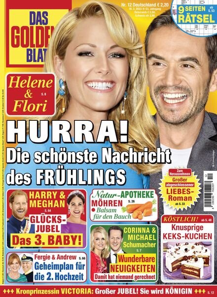 Das Goldene Blatt – 18 Marz 2023 Cover