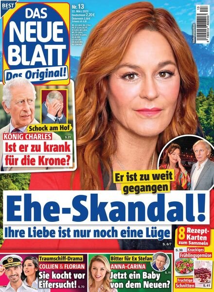 Das Neue Blatt – 22 Marz 2023 Cover