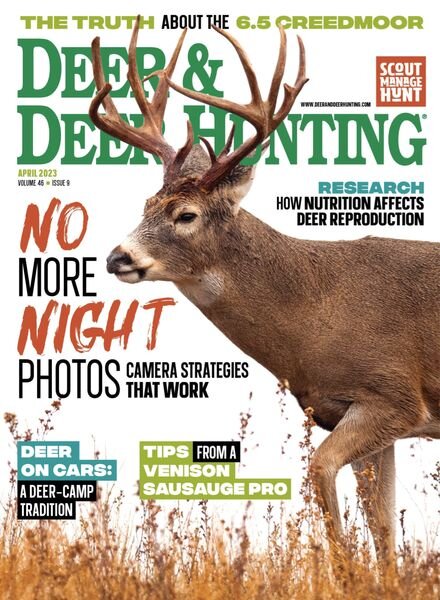 Deer & Deer Hunting – April 2023 Cover