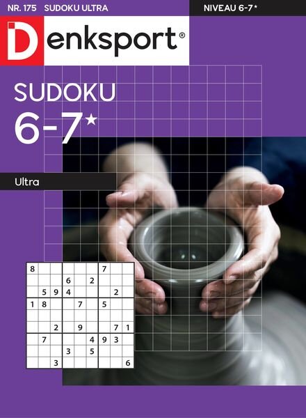 Denksport Sudoku 6-7 ultra – 23 februari 2023 Cover