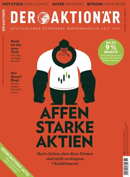 Der AKTIONaR – 10 Marz 2023 Cover