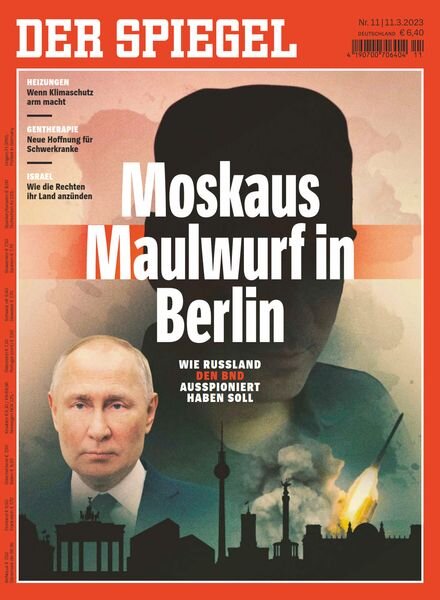 Der SPIEGEL – 10 Marz 2023 Cover