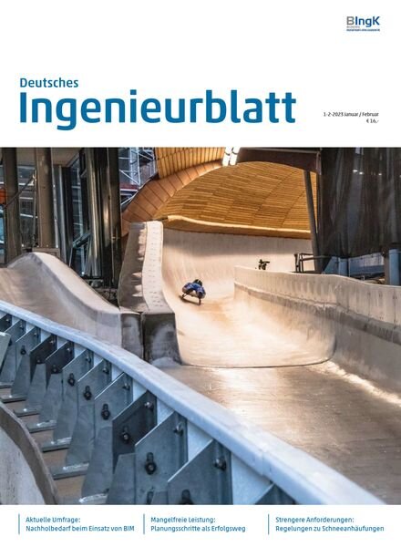 Deutsches IngenieurBlatt – Januar-Februar 2023 Cover