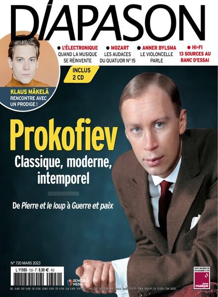 Diapason – mars 2023 Cover