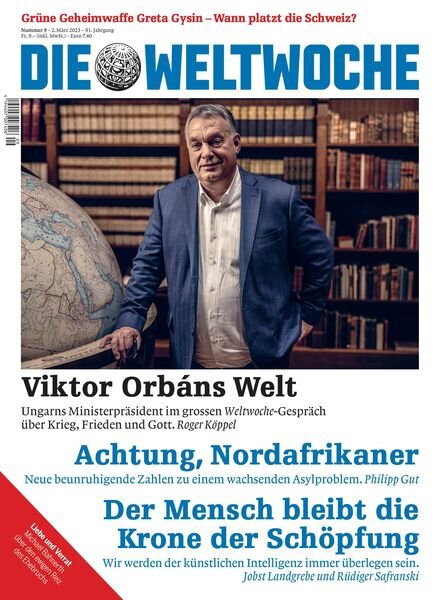 Die Weltwoche – 02 Marz 2023 Cover