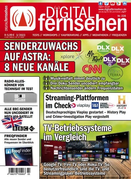 Digital Fernsehen – Marz 2023 Cover