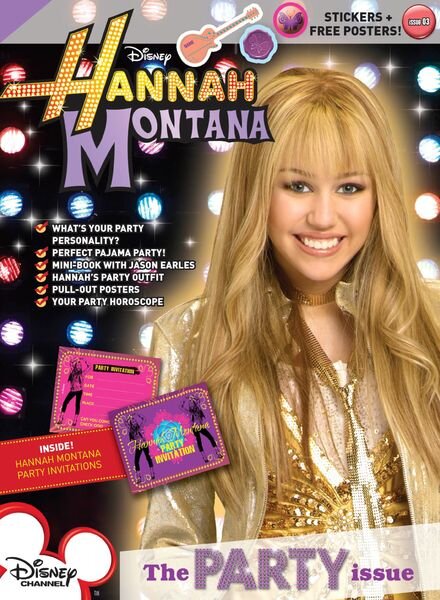 Disney Hannah Montana Magazine – March 2023 Cover