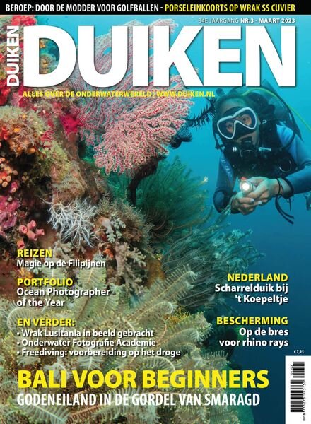 Duiken – april 2023 Cover