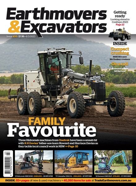 Earthmovers & Excavators – March 2023 Cover